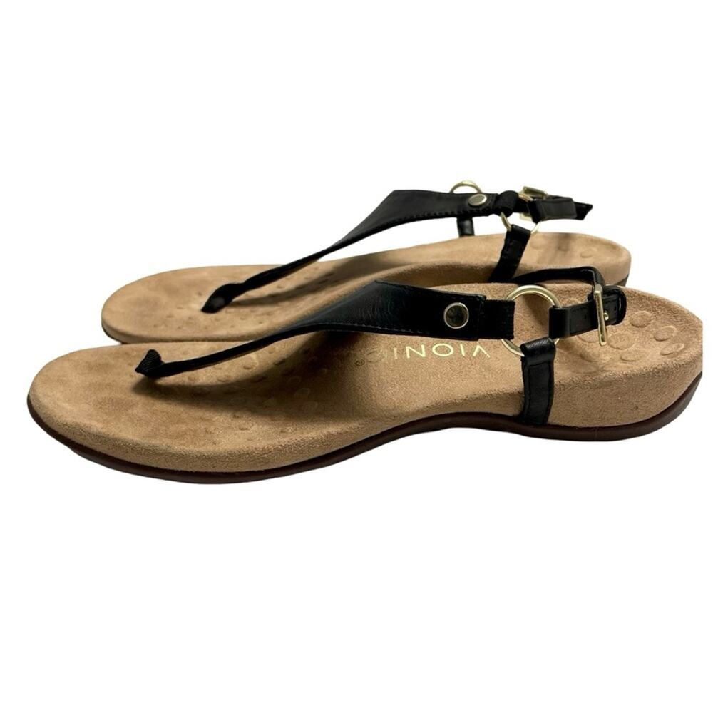 Vionic Black Sandals With Adjustable Strap And Cu… - image 4